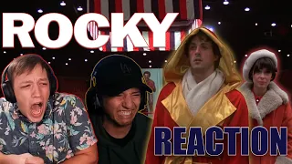 Rocky (1976) MOVIE REACTION!!! FIRST TIME WATCHING!!!