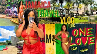 MONTEGO BAY JAMAICA TRAVEL VLOG 2023 + BREATHLESS ALL INCLUSIVE RESORT + LOUNGE 2727 + EXCURSIONS