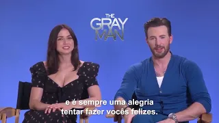 Chris Evans e Ana de Armas falam sobre o Brasil [LEGENDADO]