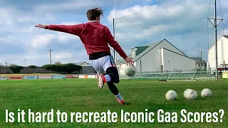 Recreate Famous GAA scores