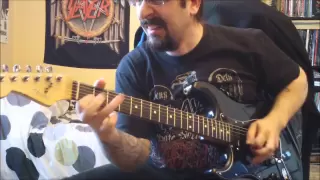 Slayer - full "Reign In Blood" Album on Guitar !! - track after track - with solos - HD !