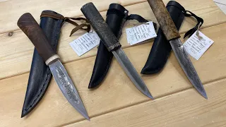 Обзор трех якутских ножей из стали 40х13. Для заказа пишите в ватсап ‪+7 924 877‑35‑48‬.
