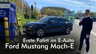 Mit dem Ford Mustang Mach-E zum ersten Mal an der Ladesäule