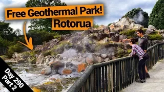 ♨️ Free Geothermal Park in Rotorua – New Zealand's Biggest Gap Year