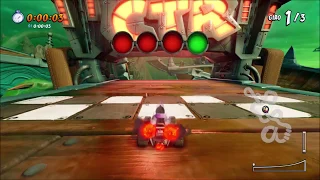 Crash Team Racing Nitro Fueled - Thunder Struck - 1:46:67 + 0:32:70 Lap