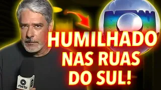 WILLIAM BONNER FOI OFENDIDO POR GAÚCHOS NA RUA POR CAUSA DA COBERTURA DA TRAGÉDIA DO SUL PELA GLOBO