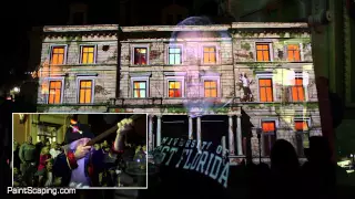 3D Projection Mapping by Paintscaping [REEL]