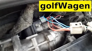 VW Golf 5 EGR valve position sensor