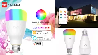 Xiaomi Yeelight Smart LED Bulb 1S RGBW YLDP13YL REVIEW