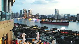 Rooftop Party in Shanghai. Eat N work