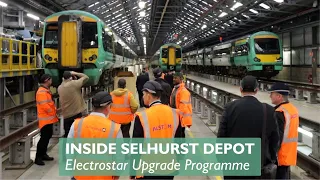 Electrostar Upgrade (Inside Selhurst Depot)
