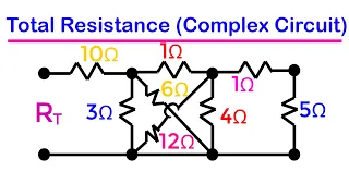 09 - How to find Total Resistance Complex Circuits (Easy Way) #knust