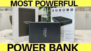 INSANE Portable Battery - Crave PowerPack 50,000 mAh REVIEW