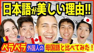 外国人が「日本語の素晴らしさ」を母国語と比べて語り尽くしてみた！【日本人も気付いていない】