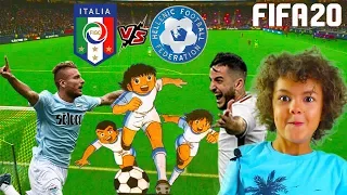 ITALIA vs GRECIA Holly e Benjie Mode On - Fifa 20 Gameplay