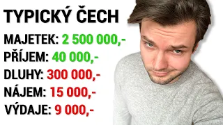 Jsi na tom FINANČNĚ LÉPE než PRŮMĚRNÝ ČECH?