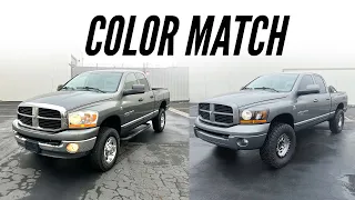 How to Color Match and Sport Swap Your Third Gen Cummins! Complete How To With Parts List