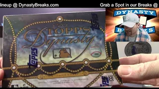 2022 Topps Dynasty 23 Sterling Baseball Card 15 Box Case Mixer Break #3   Sports Cards