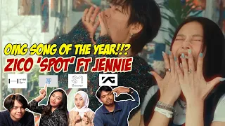 FANS BIG 4 REACT TO ZICO ‘SPOT!’ FT JENNIE Music Video