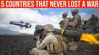 5 Countries That Never Lost A War