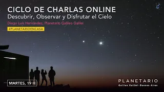 Ciclo de charlas de observación, "Descubrir, observar y disfrutar el cielo"