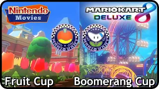 Mario Kart 8 Deluxe - Fruit Cup and Boomerang Cup (4 Players)