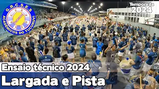 Tucuruvi 2024 | Largada e Pista - Ensaio Técnico | Samba ao vivo - #ETSP24