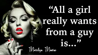 Marilyn Monroe Quotes About Love, Success and Relationships