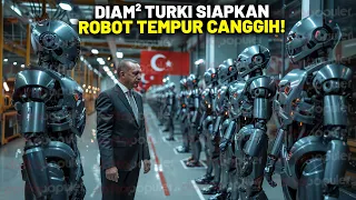 ERDOGAN LUNCURKAN TENTARA ROBOT PERTAMA! Alutsista Robot Canggih Militer Turki Sangat Ditakuti