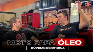 MOTO PAPA ÓLEO | MOTOR BARULHENTO | LIGAR VENTOINHA ABAIXO DOS 95° | TROCAR O PNEU EM CASA | DDO 40