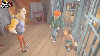 GİZLİ KAMERA İLE GİZEMLERİ ÇÖZDÜK 😱 Hello Neighbor 2 Gizemleri