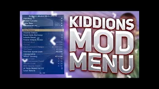 KIDDIONS MOD MENU | Working For GTA 5 RP | Free download | Summer 2022