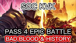 EPIC KVK Season of Conquest Battle between 2001 vs 2334 at Pass 4 Opening - ROK Tales of SnoWhite