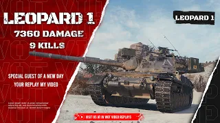 Leopard 1, Standard, Medal Kolobanov, 1vs7 | Wot Replays #75