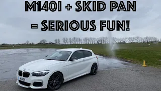 Taking my M140i on a skid pan after installing Limited Slip Differential. Is it any good?