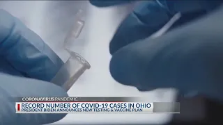 Record number of COVID-19 cases in Ohio