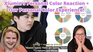 WHAT IS MY PERSONAL COLOR ⁉️ XIUMIN | and We Discuss our Personal Color Experience! | Reaction