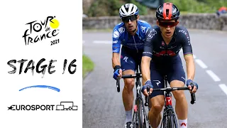 2021 Tour de France - Stage 16 Highlights | Cycling | Eurosport