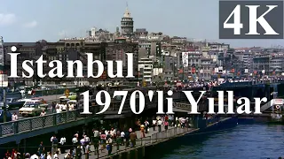#Eskiİstanbul | #1970'li Yıllar | #İstanbul Görüntüleri | 4K 60 Fps | #constantinople
