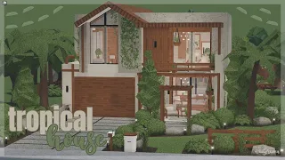 Tropical House | Bloxburg House Tour | Grxceea