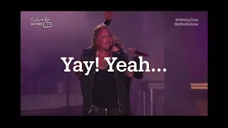 Kickstart my heart misheard lyrics vince neil