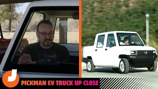 The Pickman EV Truck Up Close