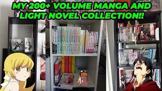 Manga & Light Novel Collection Update! (200+ Volumes)