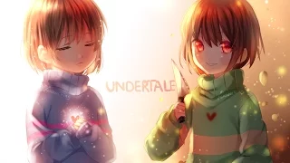 Frisk y Chara  -Undertale= Stronger Than You -Frisk Response [Fandub Español]