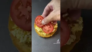 Fried Egg Salad Sandwich