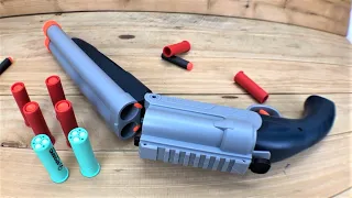 Double Barrel Realistic Break Action Shotgun Toy Gun