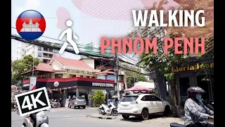 [4K]Walking Boeung Keng Kang 1 (BKK) Phnom Penh[Cambodia]