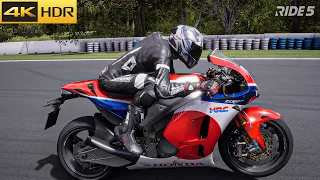 RIDE 5 - Honda RC213V-S 2015 Race Gameplay (4K/60FPS)