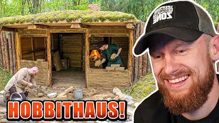 ENDLICH geht's weiter! - Die Naturensöhne mauern am HOBBITHAUS | Fritz Meinecke reagiert