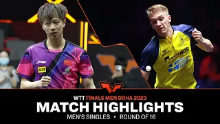 Anton Kallberg vs Lin Gaoyuan | MS R16 | WTT Finals Men Doha 2023